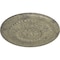 Ekena Millwork Temple Ceiling Medallion (Fits Canopies up to 9 1/4"), 24"OD x 1 5/8"P, Castle Stone Crackle CM24TECSC - alternate 3